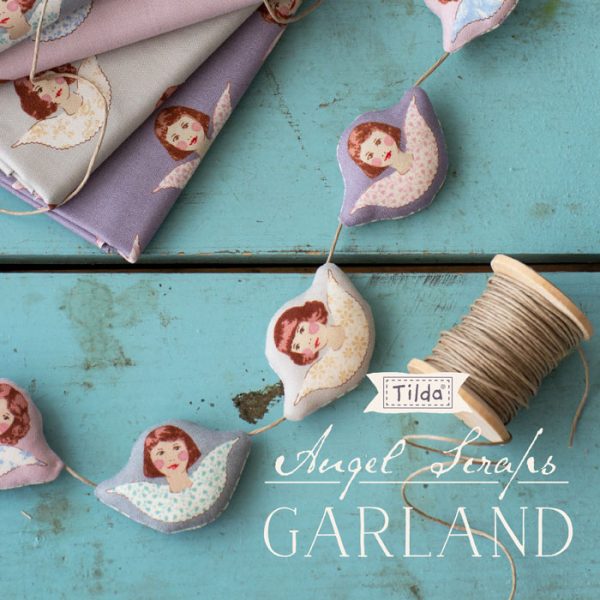 PROYECTO GRATUITO ANGEL SCRAP GARLAND